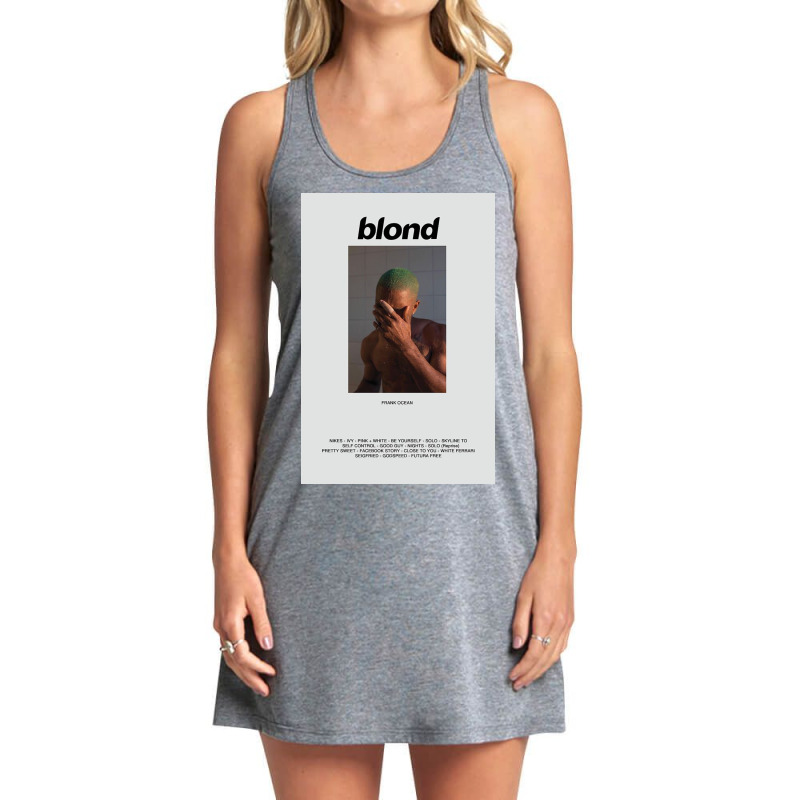 Frank Ocean Blonde Album Tank Dress by amberlykins | Artistshot