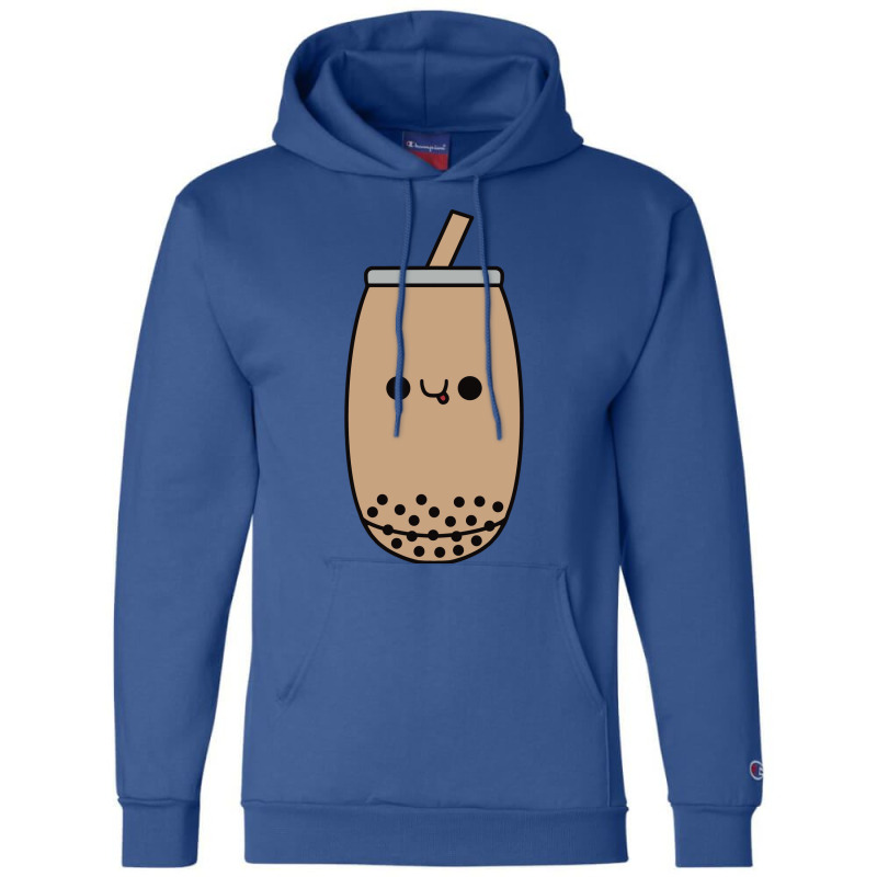 Cute Kawaii Lychee Bubble Tea Music Champion Hoodie by vulumagelsyh | Artistshot