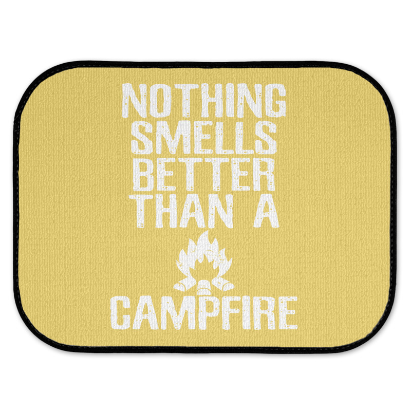 Camping T  Nothing Smells Better Than A Campfire M Rear Car Mat | Artistshot