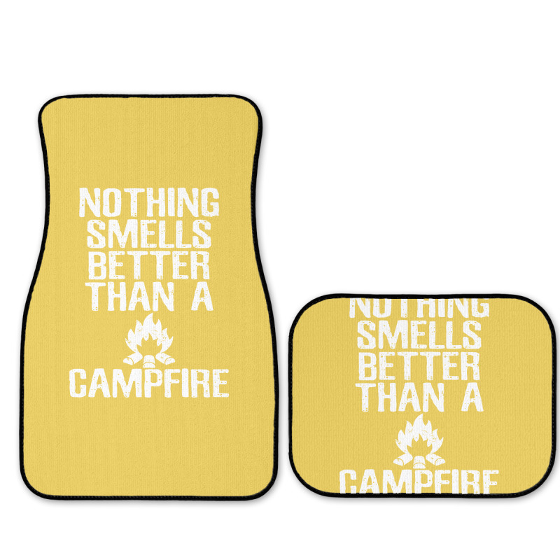 Camping T  Nothing Smells Better Than A Campfire M Full Set Car Mats | Artistshot