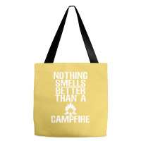 Camping T  Nothing Smells Better Than A Campfire M Tote Bags | Artistshot