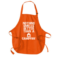 Camping T  Nothing Smells Better Than A Campfire M Medium-length Apron | Artistshot