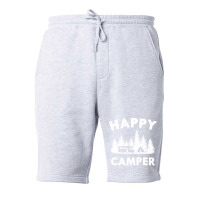 Happy Camper Motorhome Tent Forest Gift Trending Fleece Short | Artistshot