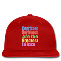 Capricorn Boyfriends Are The Greatest Idiots Uniqu Printed Hat | Artistshot