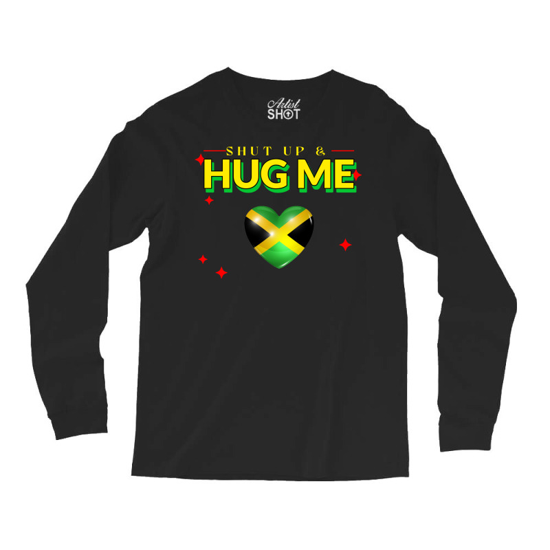 Shut Up And Hug Me On Valentines Day Tumblr (1) Long Sleeve Shirts by woelkelytjeb | Artistshot