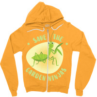 Insects Praying Mantis Garden Ninja Entomologist Y Zipper Hoodie | Artistshot