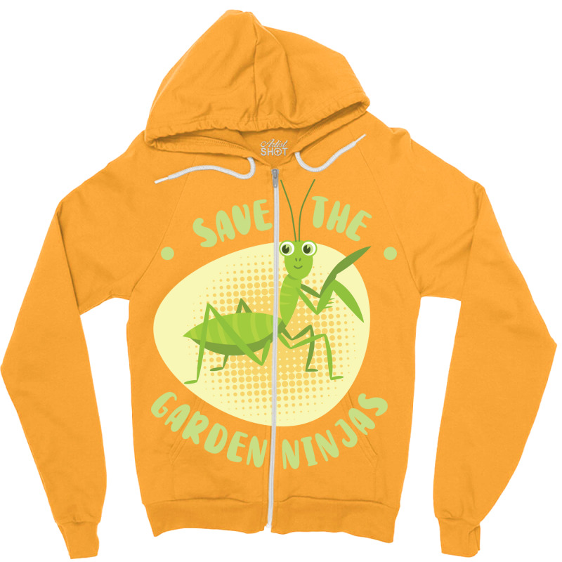 Insects Praying Mantis Garden Ninja Entomologist Y Zipper Hoodie by didamyeten3 | Artistshot