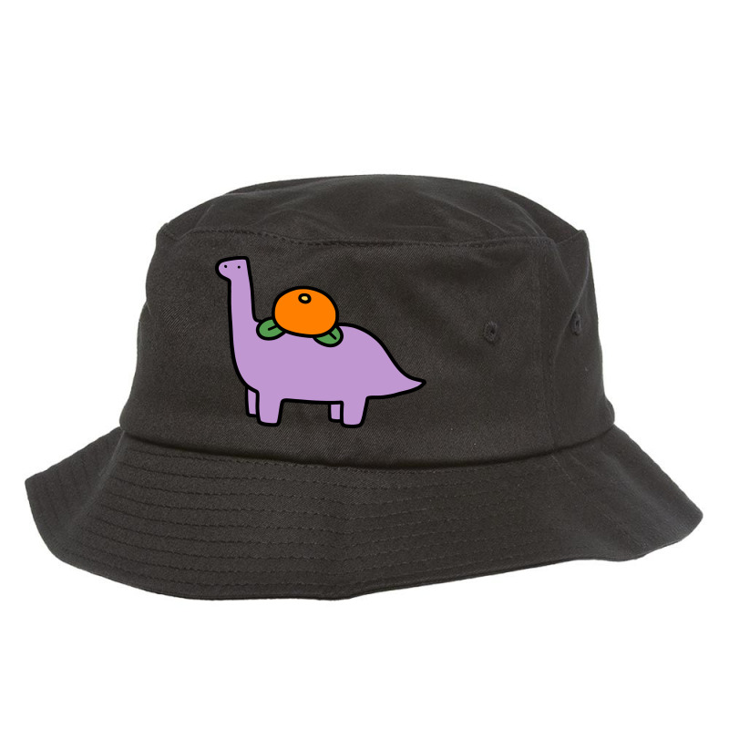 Orange Fruit Brontosaurus Bucket Hat by ilal12 | Artistshot