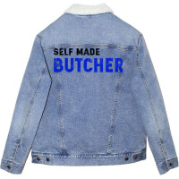 Butcher Quote Tumblr Unisex Sherpa-lined Denim Jacket | Artistshot