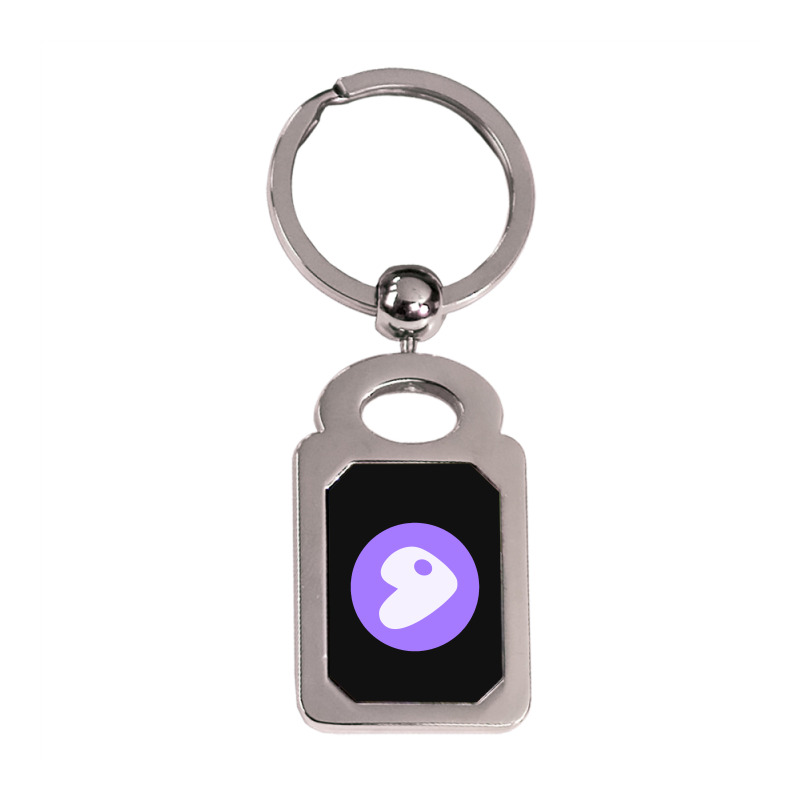 Gentoo Linux Silver Rectangle Keychain | Artistshot