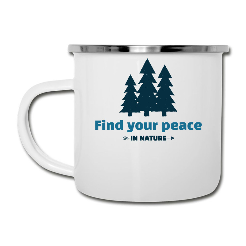 Find Your Peace In Nature Vintage Camper Cup | Artistshot