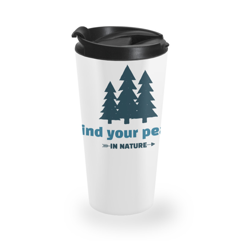 Find Your Peace In Nature Vintage Travel Mug | Artistshot