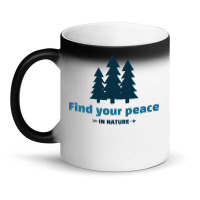 Find Your Peace In Nature Vintage Magic Mug | Artistshot