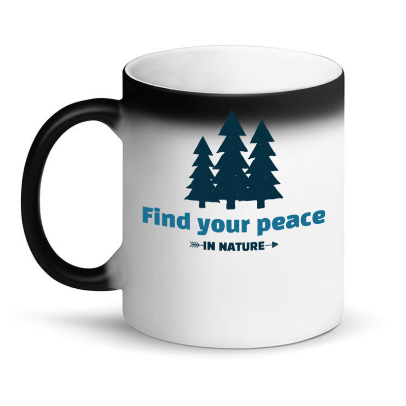 Find Your Peace In Nature Vintage Magic Mug | Artistshot