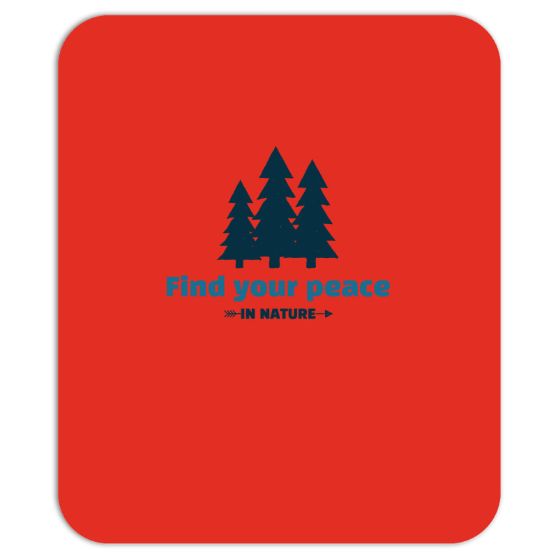 Find Your Peace In Nature Vintage Mousepad | Artistshot