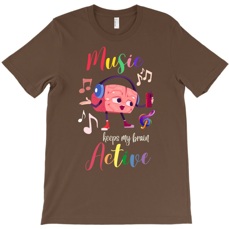 Aphasia Day Awareness Music Keeps My Brain Active T-Shirt by ceekooahmodei | Artistshot