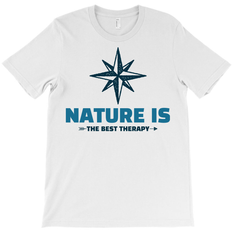 Nature Is The Best Therapy Camping Girl T-Shirt by medzirivairc | Artistshot