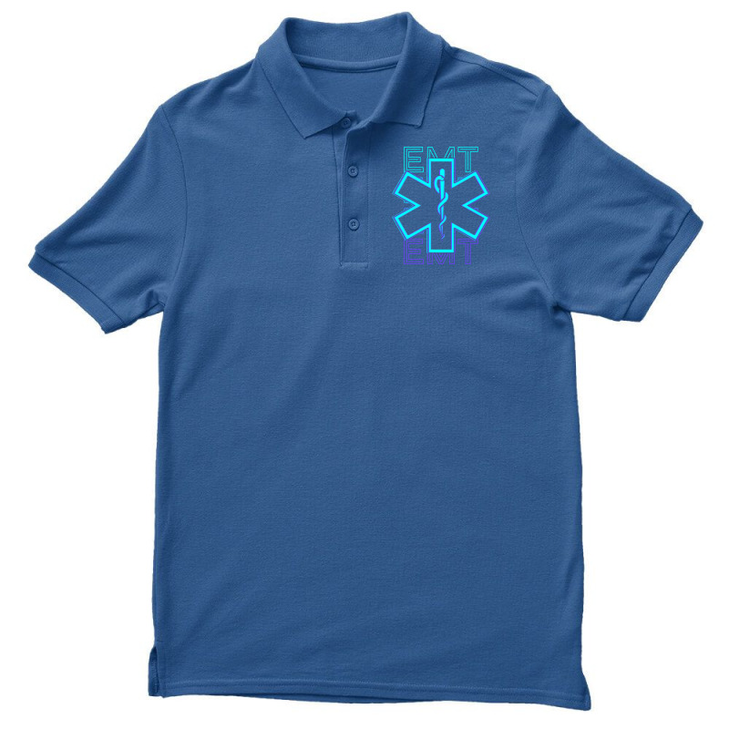 Emt Emergency Medical Technician Paramedic Lifesav Men's Polo Shirt | Artistshot