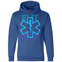 Emt Emergency Medical Technician Paramedic Lifesav Champion Hoodie | Artistshot