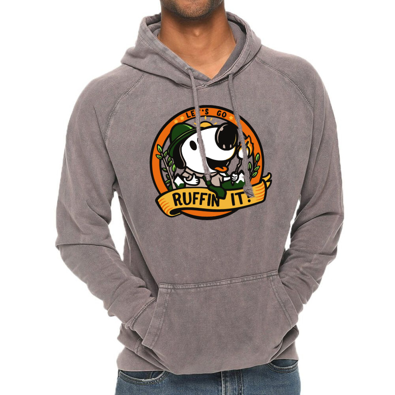 Ruffin  It Vintage Hoodie by MilaArt. | Artistshot