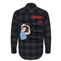 I Am Not Just A Caregiver I Am Daughter Of God Coo Flannel Shirt | Artistshot