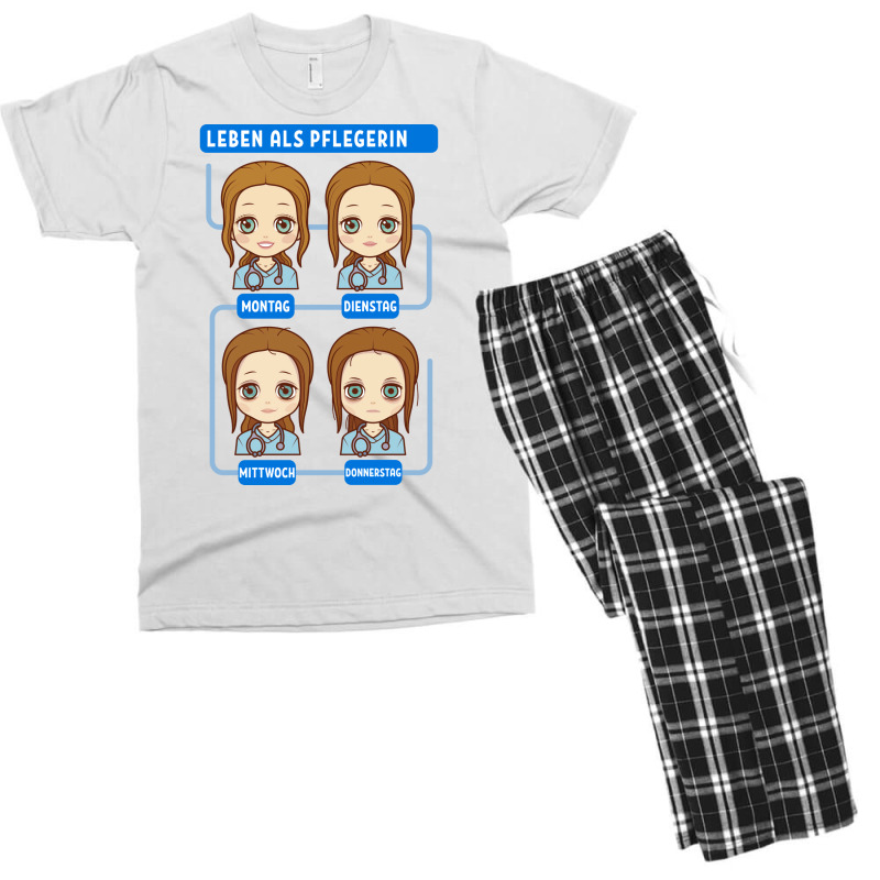 Life Of A Caregiver Funny Saying Quote Men's T-shirt Pajama Set by ceekooahmodei | Artistshot