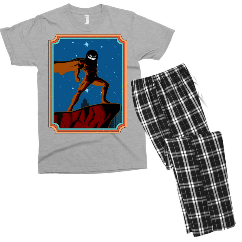 Superhero Or Supervillain Funny Men's T-shirt Pajama Set by alknpache8 | Artistshot