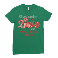 Home Health Aide Love Hearts Chocolate Vintage Val Ladies Fitted T-shirt | Artistshot