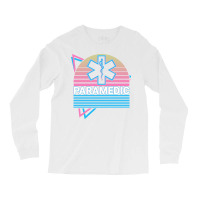 Paramedic Nurse Medic Ems Emt Lifesaver Retro Gift Long Sleeve Shirts | Artistshot