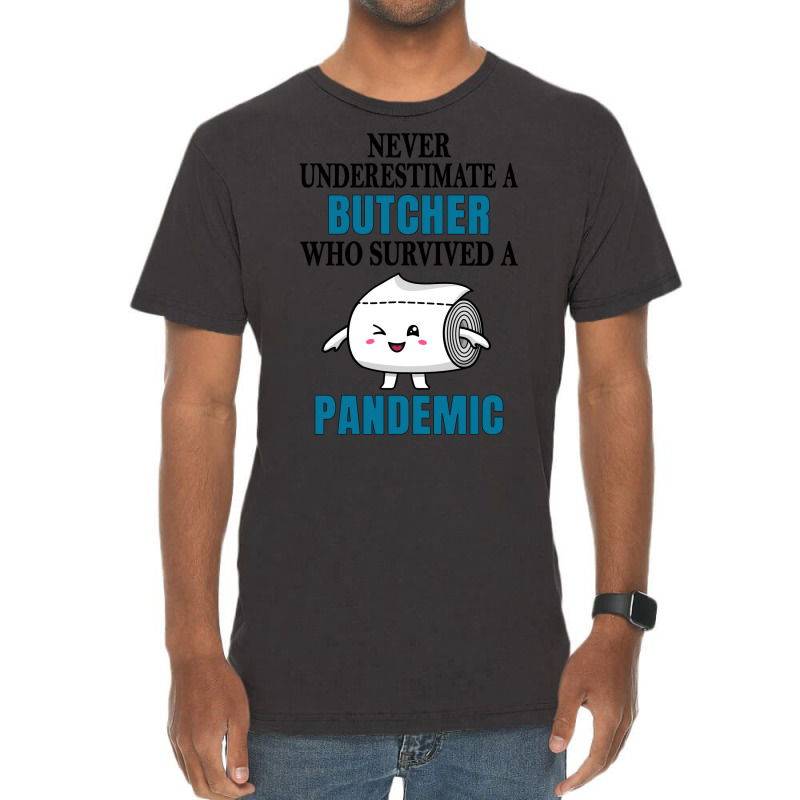 Cool Butcher Pandemic Funny Vintage T-shirt | Artistshot