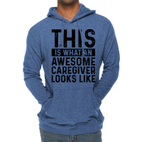 This Is What An Awesome Caregiver Looks Like Boy Lightweight Hoodie | Artistshot