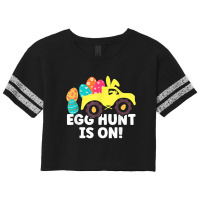 Easter Egg Hunt Is On Happy Easter For Kids And Ad Scorecard Crop Tee | Artistshot