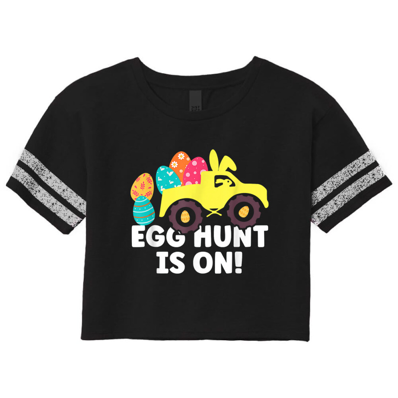 Easter Egg Hunt Is On Happy Easter For Kids And Ad Scorecard Crop Tee by Dorothy T Trujillo | Artistshot