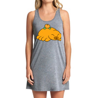 Orange Fruit Waterbear Tank Dress | Artistshot