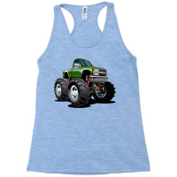 Cartoon Monster Truck Music Racerback Tank | Artistshot