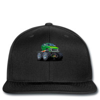 Cartoon Monster Truck Red Music Printed Hat | Artistshot