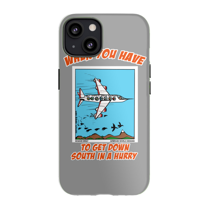 Bird Migration Service Airline Funny Animal Novelt Iphone 13 Case | Artistshot