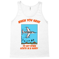 Bird Migration Service Airline Funny Animal Novelt Tank Top | Artistshot