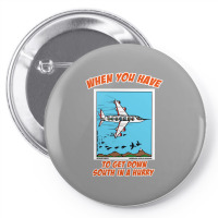 Bird Migration Service Airline Funny Animal Novelt Pin-back Button | Artistshot