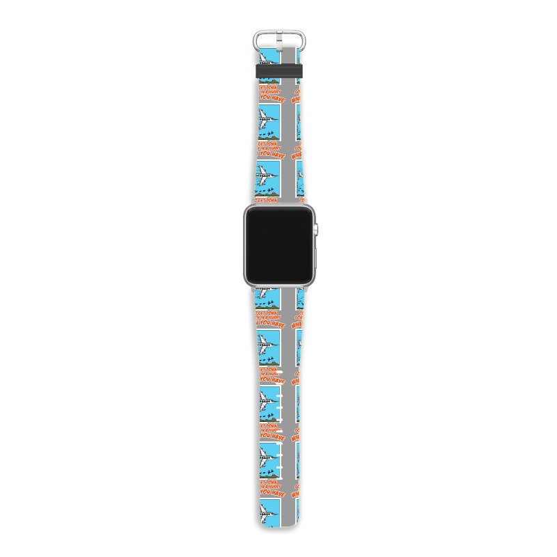 Bird Migration Service Airline Funny Animal Novelt Apple Watch Band | Artistshot