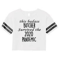 This Badass Butcher Survived The 2020 Pandemic Vin Scorecard Crop Tee | Artistshot