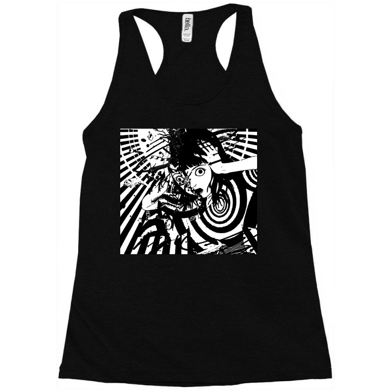 Mindfuck Black And White Racerback Tank by erduantahnne | Artistshot