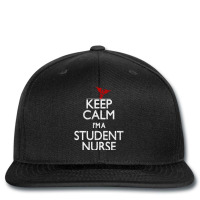 Keep Calm Im A Student Nurse Quote Printed Hat | Artistshot