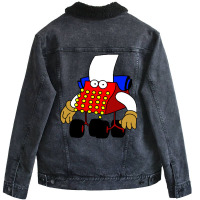 Noony Noony Red Unisex Sherpa-lined Denim Jacket | Artistshot