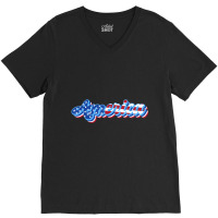 America Usa Men Women Kids American Flag Patriotic V-neck Tee | Artistshot