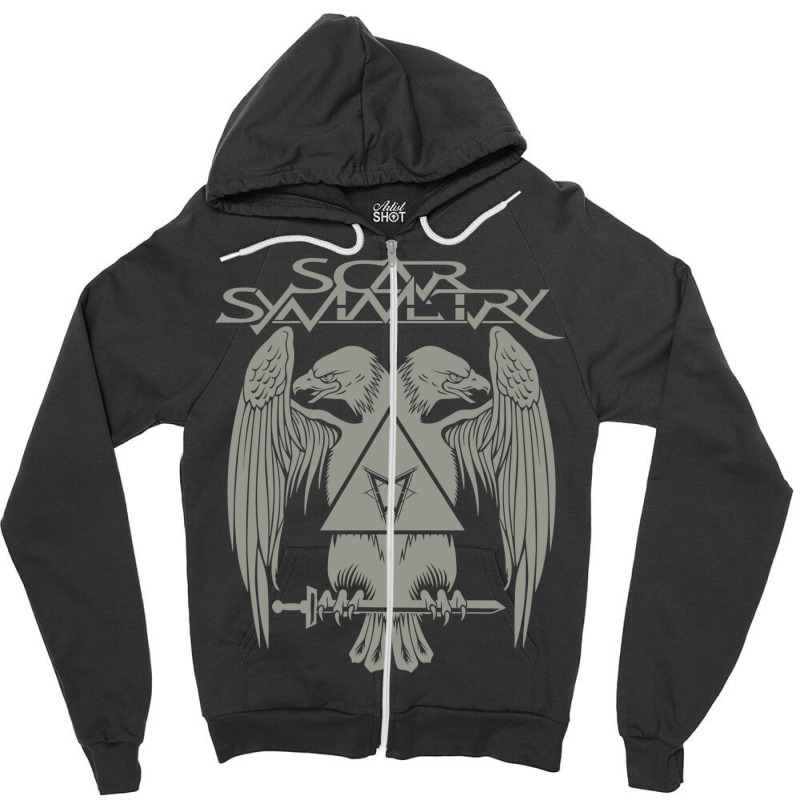 Scar Symmetry (high Quality) Zipper Hoodie | Artistshot