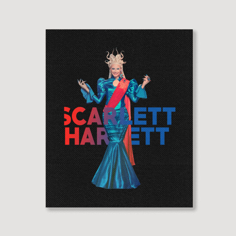 Scarlett Harlett Portrait Canvas Print | Artistshot