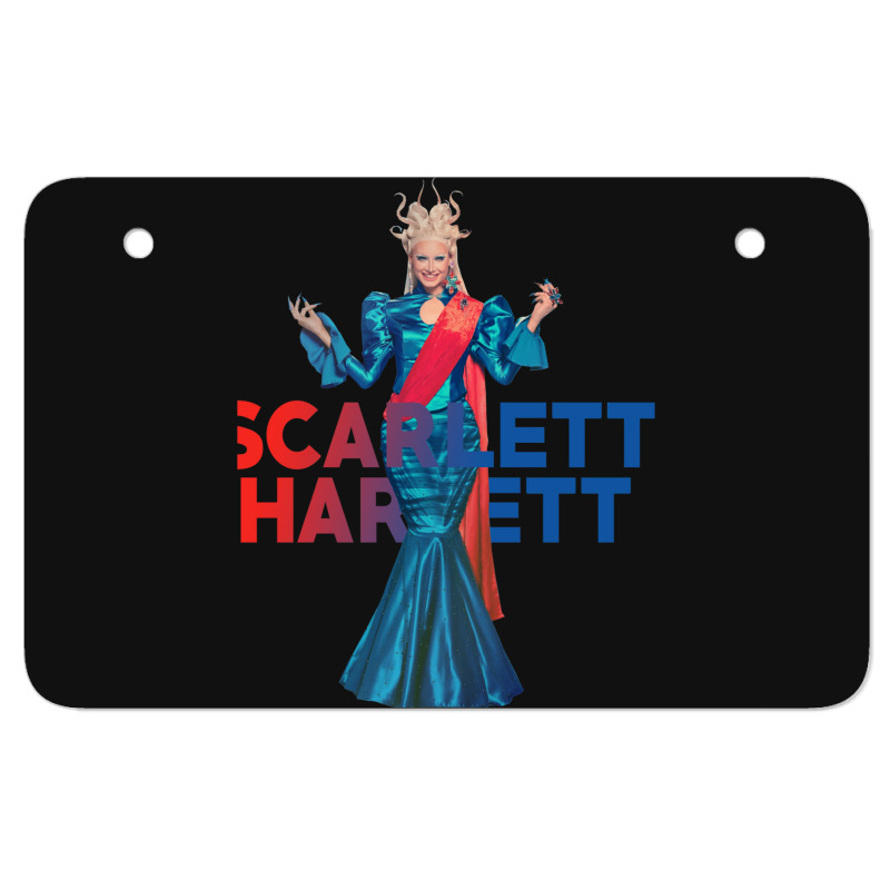 Scarlett Harlett Atv License Plate | Artistshot