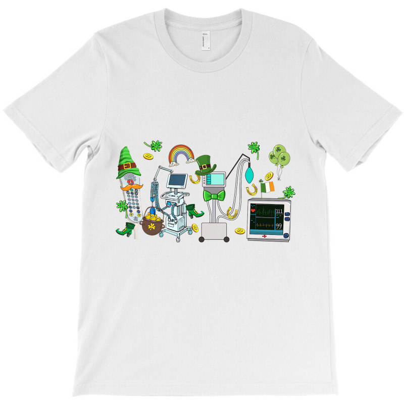 Lucky Shamrock Happy St Patricks Day Funny Icu Nur T-shirt | Artistshot