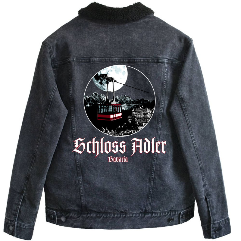 Schloss Adler  Inspired Unisex Sherpa-lined Denim Jacket | Artistshot